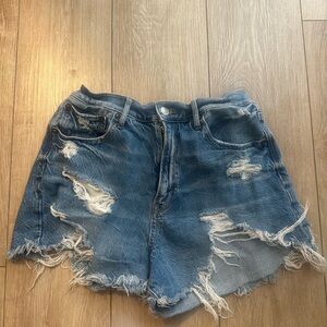American Eagle Outfitters Blue Denim Shorts